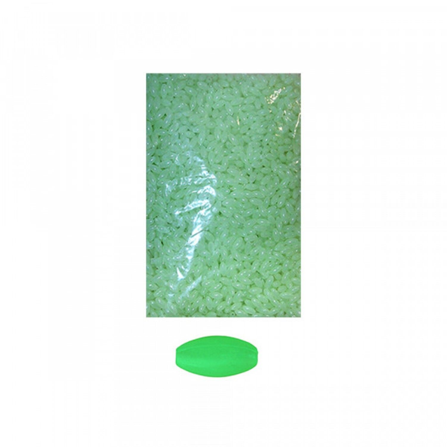 Effe Boncuk Elips Fosforlu