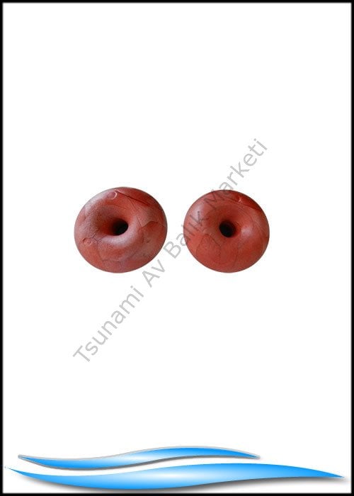 Tsunami Kırmızı Köpük Mantar 100 Adet No: 4