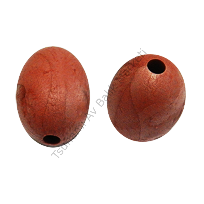 Tsunami Kırmızı Köpük Yumurta Mantar 100 Adet No: 3