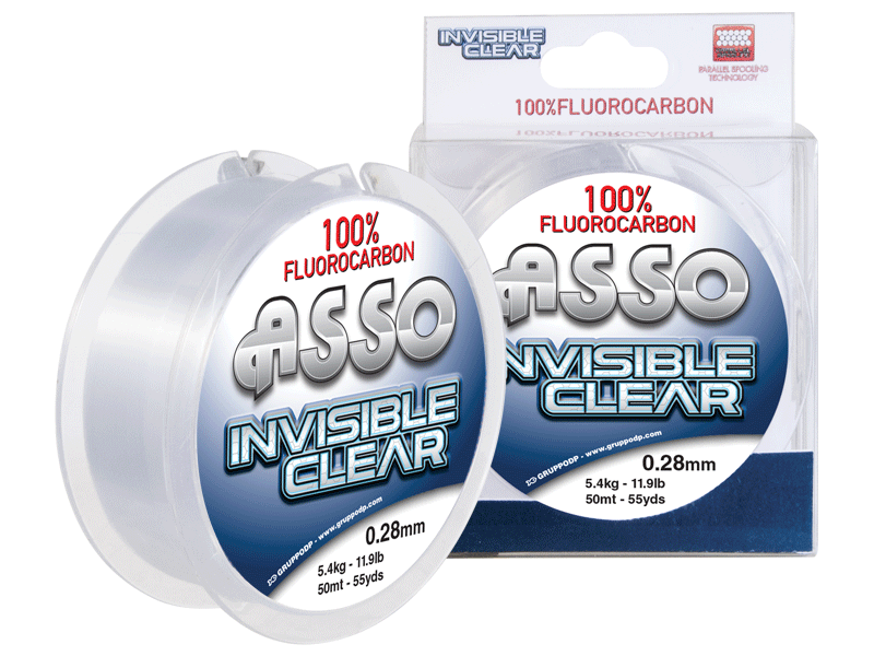 ASSO INVISIBLE CLEAR %100 FLUOROCARBON NO: 0.17 - 50MT