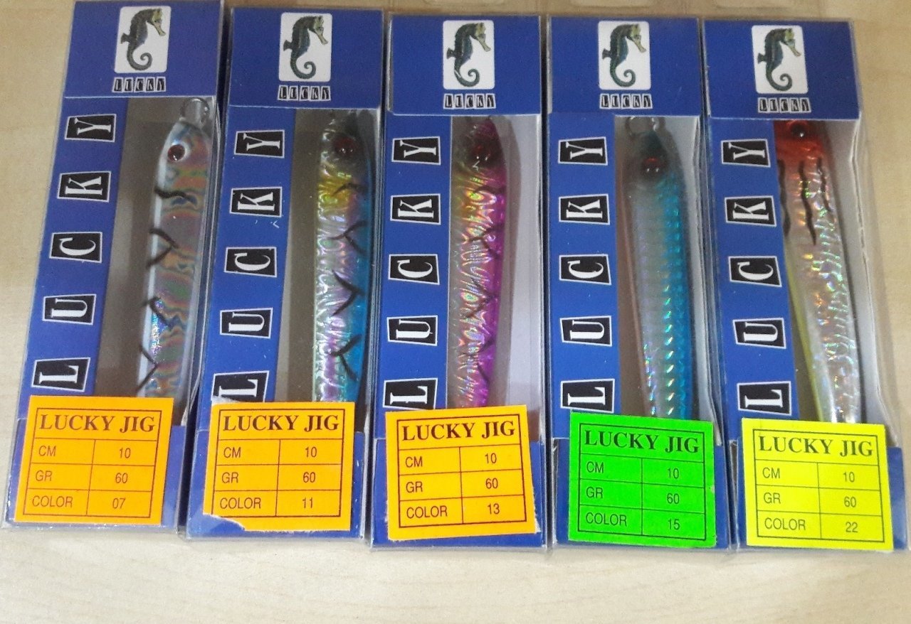 SILVERSTAR LUCKY JIG - ML08 10CM - 60GR C-7