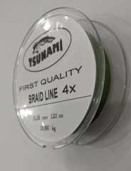 Tsunami 120mt 4x Braid Makara ip Misina 0,10 mm