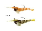 Captain 3048 Magic Shrimp 2li SET 3D Silikon Karides 50mm 37gr Suni Yem