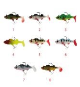 Captain 3549 Bebeto Soft 10cm Levrek Silikonu Suni Balık
