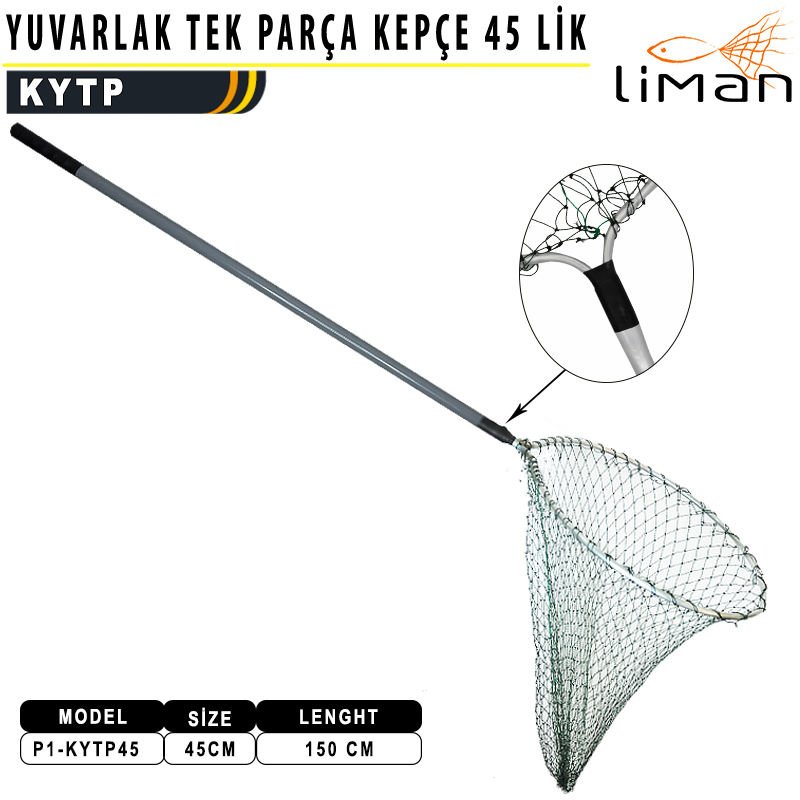 Liman Yuvarlak Tek Parça Misina Kepçe 45 lik - 150 cm