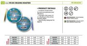 Asso Pe Jigging Master 8X Örgü İp Misina 100MT No: 0,14MM / 100MT