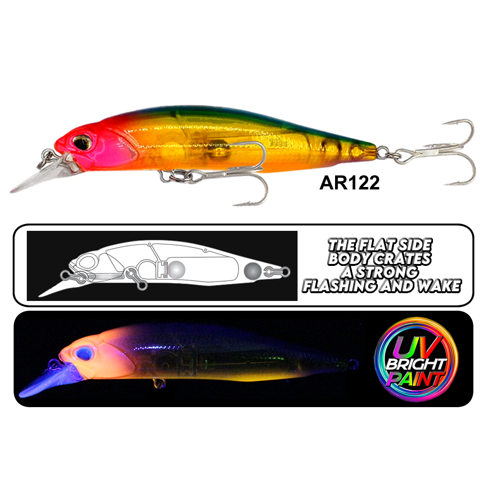 Eurofish Aragon KICK Sinking 75mm 9gr Maket Balık AR122