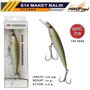 Portfish YCS004 - S14 Maket Balık 100mm 10gr