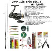 TURNA AVI İÇİN SPİN OLTA SETİ 2