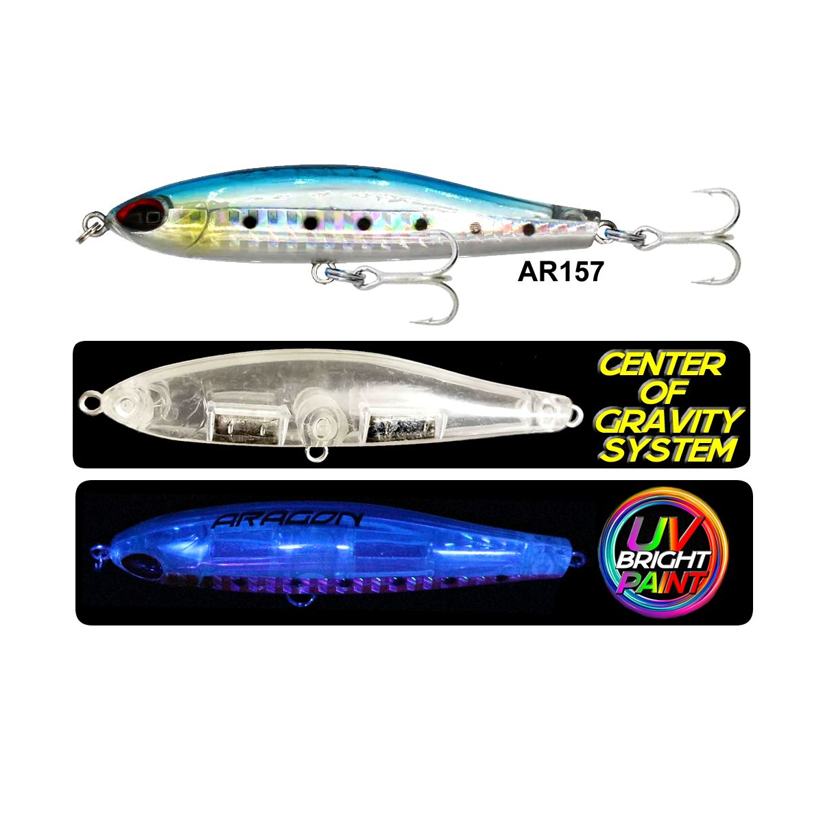 Eurofish Aragon FLUX Sinking 80mm 16gr Maket Balık AR157