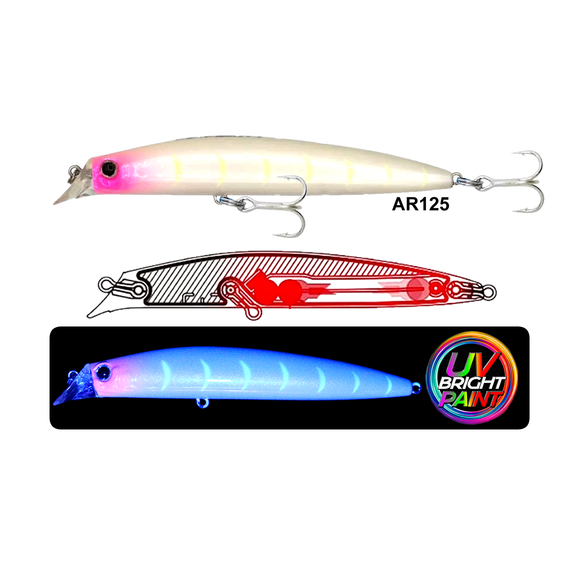 Eurofish Aragon RATAX Floating 115mm 15gr Maket Balık AR125