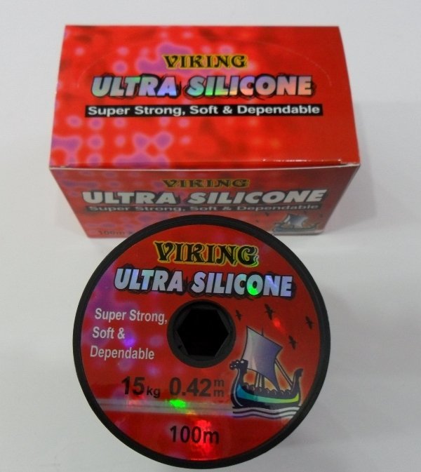 VIKING ULTRA SILICONE MİSİNA 100 MT No:0,13 / Test Kg:  2,3