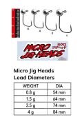 Nomura NM90101506 Micro LRF Jig Head 3lü Paket İğne:6no 15gr