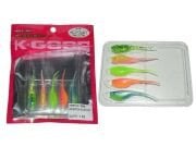 Mutant 3508 Sclops Sübye 75cm Aromalı LRF Silikon Suni Yem 5li Set