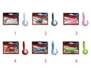Captain 3572 Little Smart Soft 4cm Levrek Silikonu 5li Paket Suni Yem