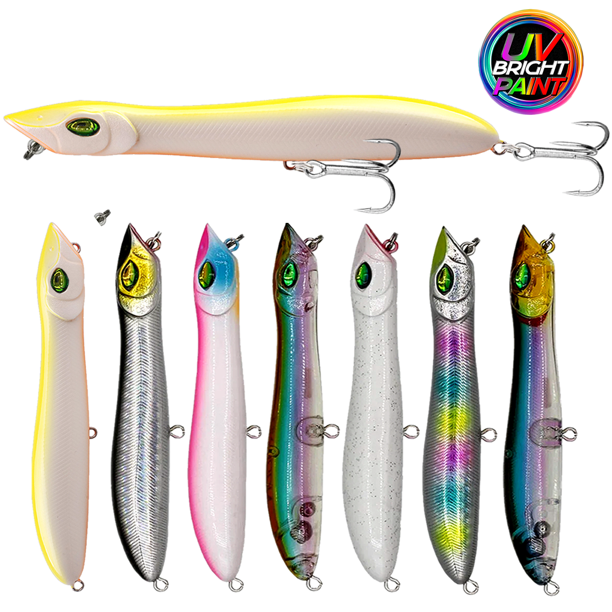 Eurofish Aragon CROAX Zigzag 106mm 11gr Su Üstü Maket Balık