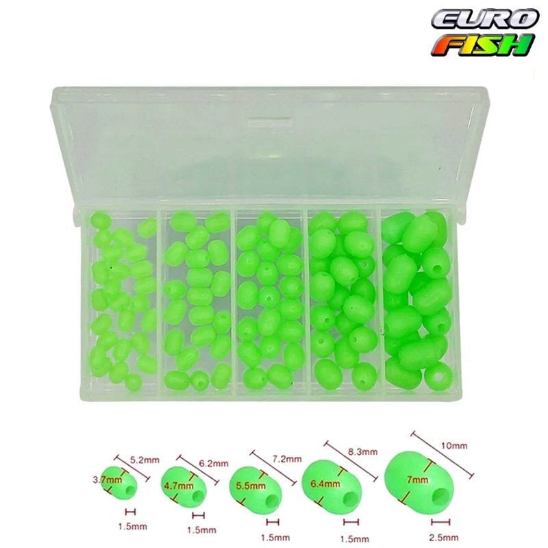 Fosforlu Kutu Boncuk 100'lü