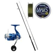 Eurofish Saxon 270 cm 10-40 gr + Eurofish Sentex Blue 3000 Spin Olta Seti