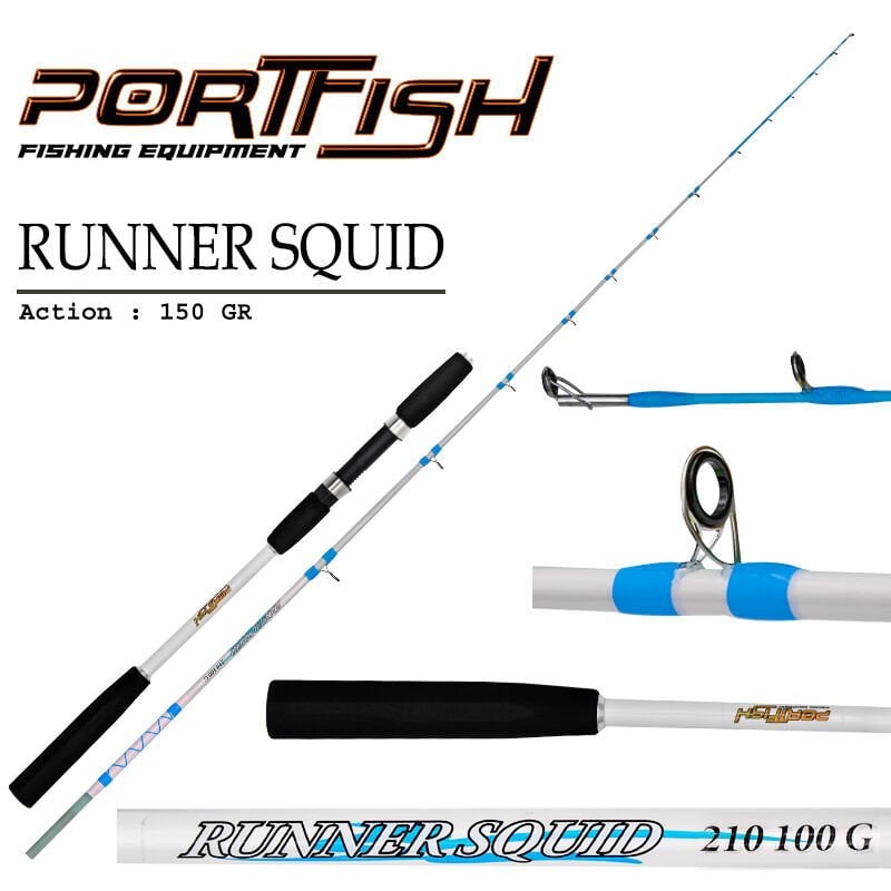 Portfish Runner Squid Kamış 210 cm 150 gr