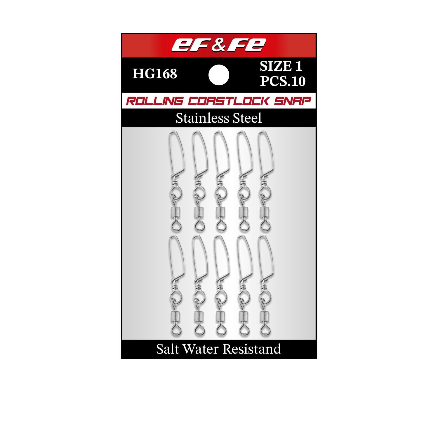 Effe Fırdöndü Rolling Swivel Coastlock Snap