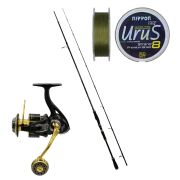 Eurofish Black Mamba 270 cm 8-38 gr + Eurofish Sabre 4000 Spin Olta Seti