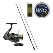 Eurofish Black Mamba 270 cm 8-38 gr + Kaido Velvet 4000 Spin Olta Seti