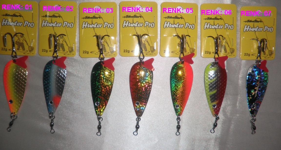 SILVERSTAR HUNTER PRO 1002 22GR. KAŞIK 22 GR. - RENK:04
