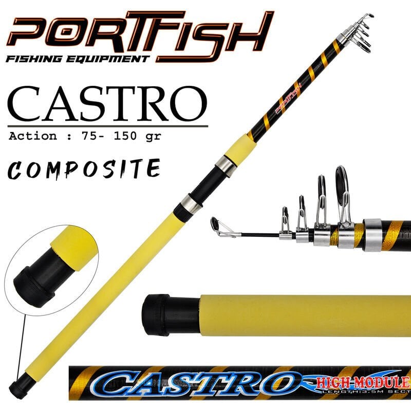 Portfish Castro 270 cm Olta Kamışı 75-150 gr