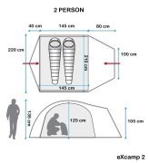 Evolite Excamp 2 Pro Çadır - 4 Mevsim
