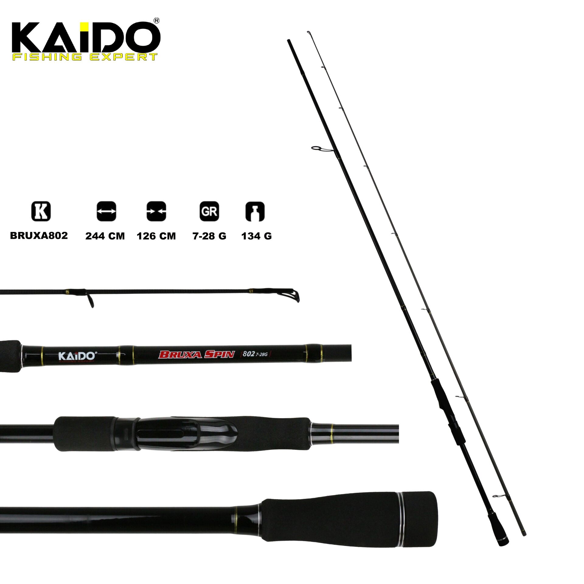 Bruxa Spin 7-28Gr Kamışı 240 cm