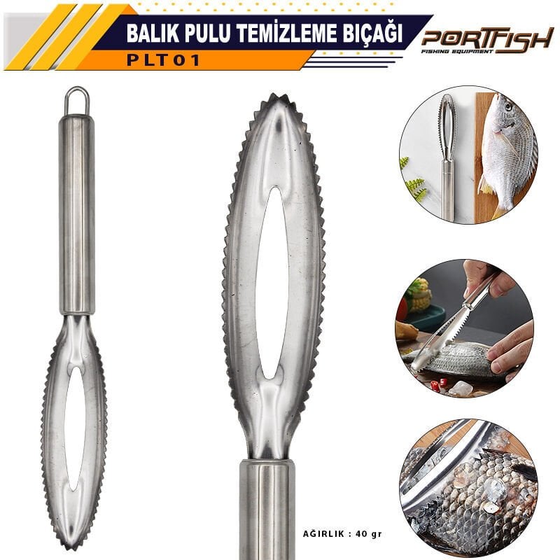 Portfish Balık Pulu Temizleme Bıçağı