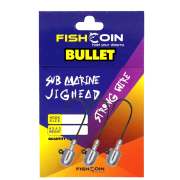 Fishcoin Bullet Jighead 3/0-3 gr