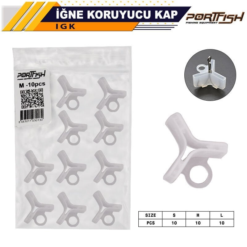 Portfish İğne Koruyucu Kap 10 Adetli