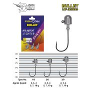 Fishcoin Bullet Jighead 1/0-4 gr