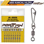 Portfish BL-3005 Kancalı Klips