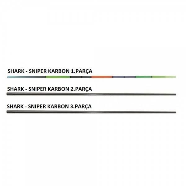 Kamış Ucu Karbon Shark - Sniper
