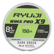 RYUJI WINX PRO X8+1 150M DARK GREEN İP MİSİNA