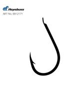 Hayabusa HCHN 121 Kısa Pala Dövme Olta İğnesi 15li Paket Black Nikel