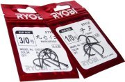 RYOBI JAPAN MARUSEIGO BLACK NIKEL ÇAPRAZ İĞNE 1/0 - 7 li paketlerde