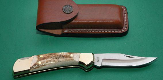 Orta Çakı Sivri Sarılı Boynuz Sap (M-202 B)