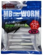 Captain 3520 Mini Worm Floating 5 cm Aromalı LRF Silikon Yem 10lu