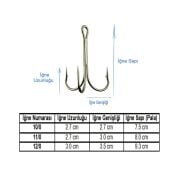 Marlin 3551 Nickel İğne No:10/0 (50Pcs)