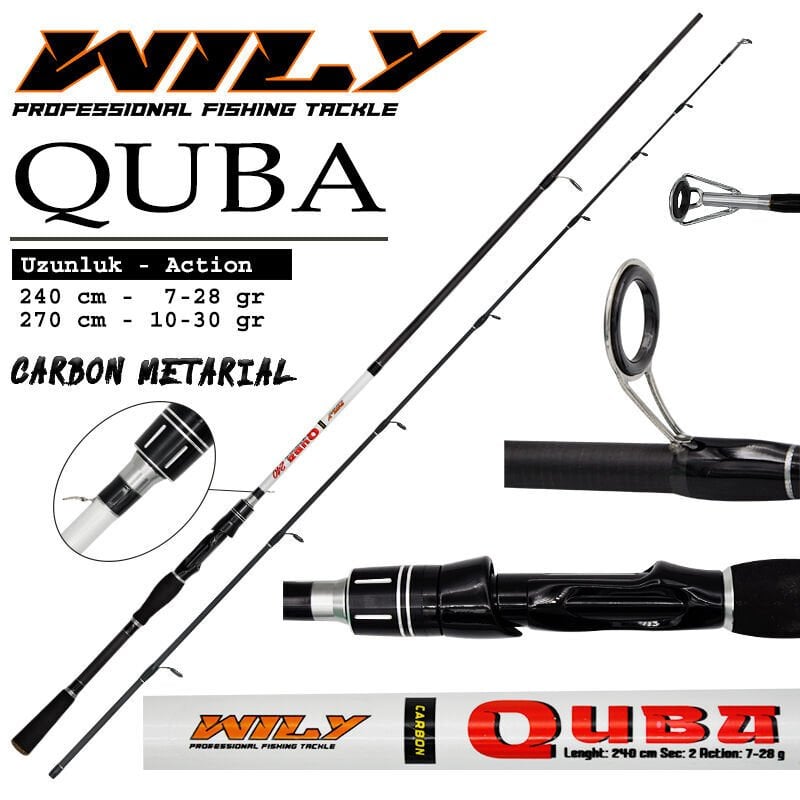 Wily Quba Spin Kamış 10-30 gr