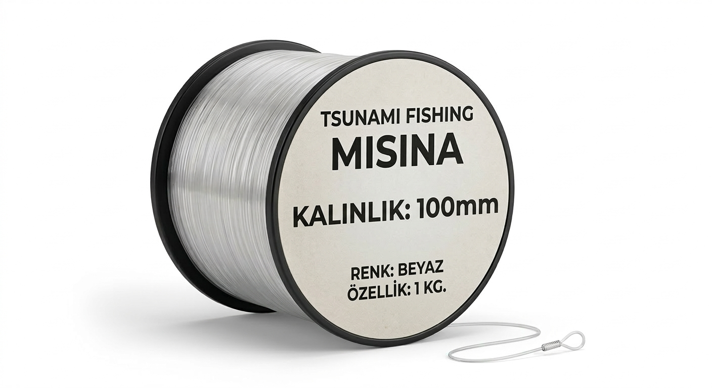 Tsunami 1.10 mm Kiloluk Şeffaf Misina - 1 Kg