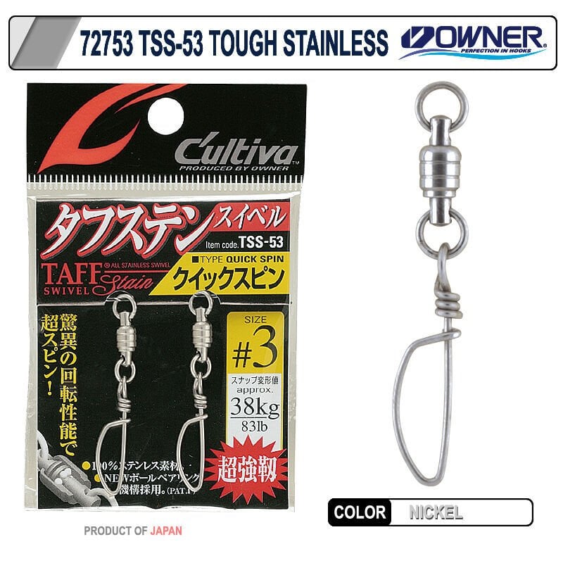 Owner 72753 TSS-53 Tough Stainless