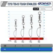 Owner 72753 TSS-53 Tough Stainless