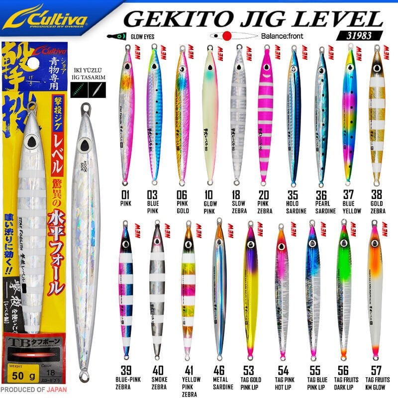 Cultiva  JİG 31983 Gekito Jig Level 50g
