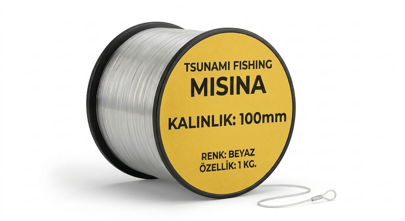 Tsunami 0.70 mm Ekonomik Seri Kiloluk Şeffaf Misina - 1 Kg