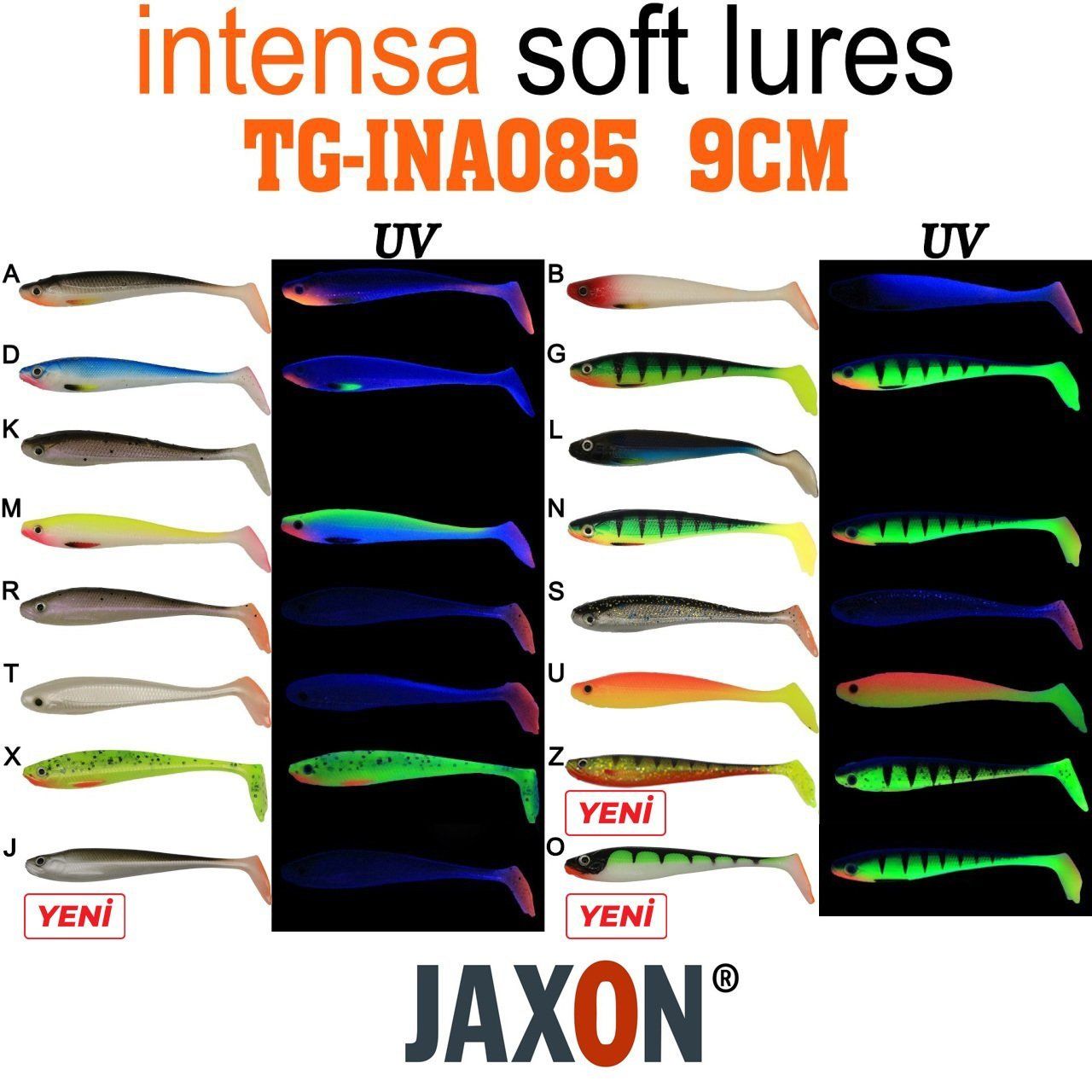 Jaxon Gummy İntensa Silikon 9cm A