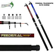 Federal Fiber Olta Kamışı 80-160 Gr MAVİ 270 cm
